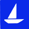 Hinweiszeichen E.18 - Fahrerlaubnis für ein Segelfahrzeug