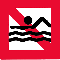 Verbotszeichen A.20 - Bade- und Schwimmverbot Verbotszeichen A.20 - Bade- und Schwimmverbot