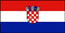 Nationalflagge Republik Kroatien