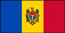 Flagge Republik Moldau