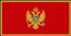 Flagge Montenegro